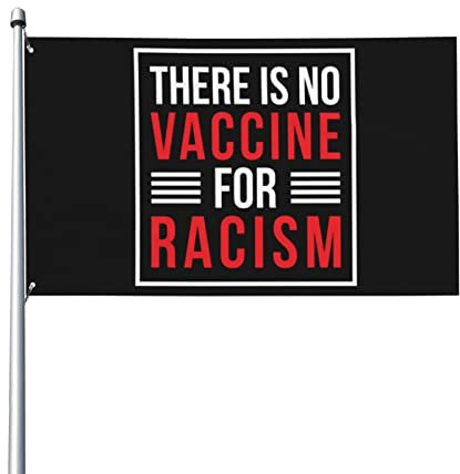 3x5 Make Racism Wrong Again Antirassistische Flagge Blm Black Lives Matter Flagge Kein Impfstoff gegen Rassismus Antirassistische Flagge Kein Flaggenmast