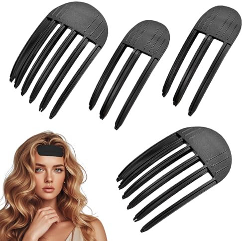 SZSMW 4 Pinza para El Pelo Esponjosa - Clip de Volumen para RaíCes - Volume Clip For Roots - Adecuado para Todos Los Tipos Y Estilos de Cabello, Perfecto para Viajar O Vacaciones