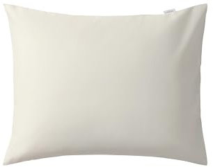 Jotex Zack Satin Kopfkissenbezug - 100% hochwertige exklusivem Satin aus Bio-Baumwolle GOTS-Zertifiziert Kissenbezug, Beige 50x70cm