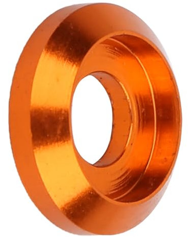 20pcs Orange En Alliage D'aluminium Vis Joint Rondelle pour M3 Hex Vis À Douille, Longue Durée de Vie avec Haute Dureté et Traitement D'anodisation