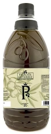 Aceites Palacios Aceite de Oliva Virgen Extra, Garrafa 2 Litros AOVE Premium Palacios Gutiérrez