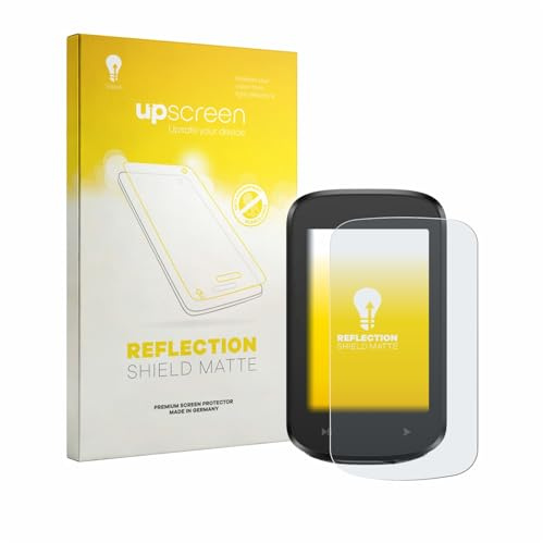 upscreen Entspiegelungs-Schutzfolie für igpsport BSC100MAX Displayschutz-Folie Matt [Anti-Reflex, Anti-Fingerprint]