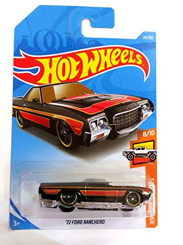 Hot Wheels 2019 Hw Hot Trucks 8/10 - '72 Ford Ranchero (Black)