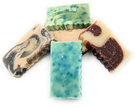 Seifen 4 er Set Herren, Lemongras, Zedernholz, Torso, Sandelholz Geranium 180g in neuer Verpackung