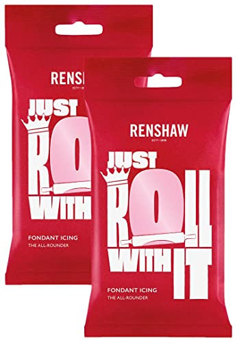 Renshaw Glassa pronta da arrotolare rosa 500g (confezione multipla 2X 250g)