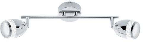LED Spot Deckenleuchte, 32,4 cm, 8 W, Chrom
