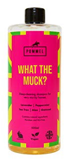 Pommel | WAS DER MUCK? | Tiefenreinigendes Pferde-Shampoo | Tierversuchsfrei | Vegan | Paraben- und SLS-frei | Hochwirksam
