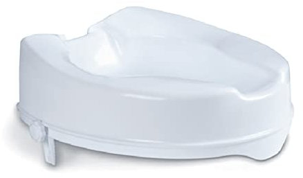 Moretti Rialzo per water senza coperchio linea Onda misura 10 cm Art. RP400-10 in Plastica Bianca