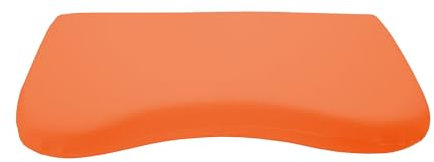 Dukal | Bezug für Schlaraffia Flat Geltex Kissen | 35 x 70 cm | aus hochwertigem DOPPEL-Jersey | 100% Baumwolle | Farbe: orange
