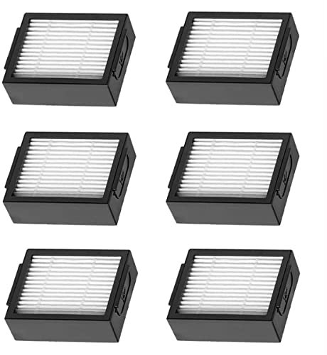 6 Pezzi Filtri di Ricambio per Roomba E I e J Series E5 E6 i7 i7+ i6 i6+ i3 i3+ i4 i4+ i8 i8+ J5 J5+ J6 J8 Aspirapolvere