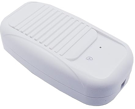 LED Dimmer 100W 230V/230V Fußdimmer Schnurzwischendimmer für HV Lampen (Weiß)