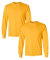 GILDAN Adult Ultra Cotton Long Sleeve T-Shirt, Style G2400, Multipack