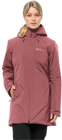 Jack Wolfskin Damen Heidelstein Ins Jkt W, Red Ochre, XXL EU