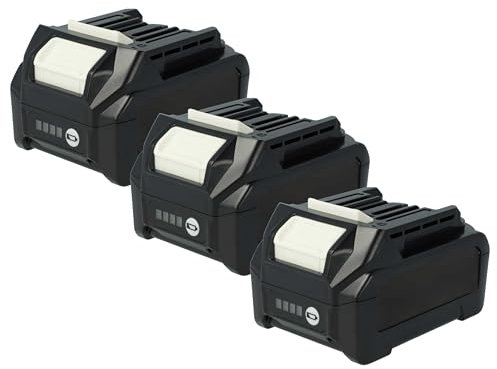 vhbw 3X Batterie Compatible avec Makita 40V Max XGT, AS001G, CF001G, AS001GZ, CE001GZ, CE001G, CF001GZ Outil électrique (2500 mAh, Li-ION, 40 V)