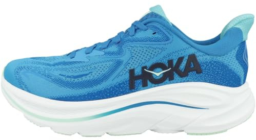 Hoka Men's Clifton 10 Running Shoes, Hoka Blue/Skyward Blue, 8