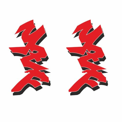 YZF 1000 R1 Aufkleber Sticker 2 farbig passend für Yamaha - Motorrad Sticker Decal - Motorrad Beschriftung, Bike Style Schriftzug viele Farben