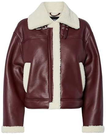 PIECES Female Kunstlederjacke PCJANELLE | Faux Leather Jacket
