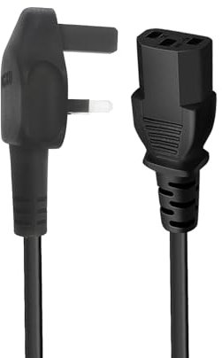 3 Pin AC Power Cable Replacement for KRK Classic 5 8, Rokit CL5 G3 Monitor Speaker C13 Cord Lead Plug UK Mains