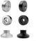 Adattatore per giradischi in alluminio per vinile da 45 giri/min, accessorio perfetto per DJ e appassionati di musica (SilverA)