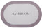 Badezimmerteppich 40X60Cm Lila Grau Badteppich rutschfest Waschbar,Duschvorleger Schnelltrocknend,Stein Badematte,Diatomite Stone Bath Mat,Super Absorbierende Badvorleger