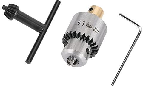 Marhynchus Durable 0.3-4mm Mini Drill Chuck for Lathe Electric Drill and Milling Machine Enthusiasts