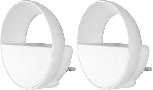 Osram Steckdosen-Nachtlicht mit Touch-Dimmer, Dämmerungssensor und Tag-Nacht-Automatik, 4000K neutralweiß, für Flur und Kinderzimmer (Packung mit 2)