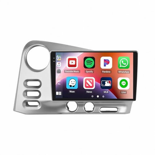 Carplay Android Auto Screen for PONTIAC Vibe 2003-2004 Mirror Link, Voice Assistant, Live Navigation, Touchscreen, Bluetooth Voice Control Car Audio, 4 Core 1G+16G