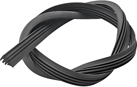 Wiper Blade Refill, Beigaon 28 inch Silicone Wiper Blade Refill for Replacement Windshield Wipers, (Strip Height: 11mm, Width: 6mm) Fit for Frameless Wiper Insert, DIY Cut to Size(Pack of 2)