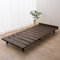 EMOOR Futonbett OSMOS 97 x 200cm für Japanische Futon-Matratze, Höhenverstellbar (5/18/31cm), Kaffee-Braun, Tatami Natürlich Kiefern Holzbett Palettenbett