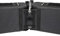 New Looxs Unisex-Adult Varo Double MIK Doppelte Fahrradtasche, Grey, 40 Liter