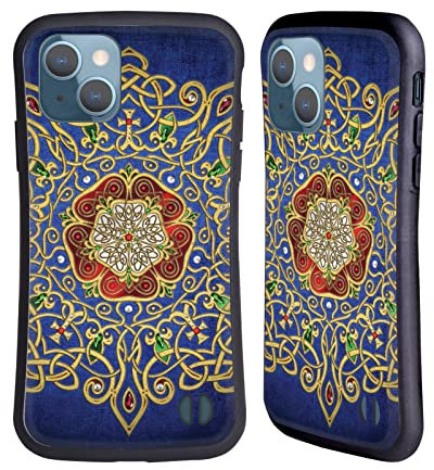 Head Case Designs Licenza Ufficiale Brigid Ashwood Rose Saggeza Celtica 3 Custodia Cover Ibrida Compatibile con Apple iPhone 13
