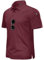 TACVASEN Quick Dry Polo Tops for Men Short Sleeve Golf T-Shirt Lightweight Polo Shirts Casual Summer Tennis Polo Shirts Wine Red,XL