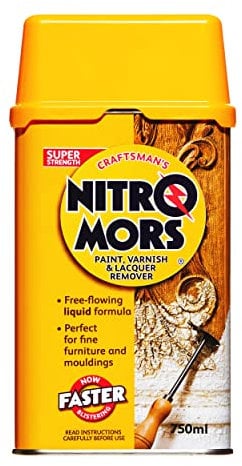 Nitromors Craftsman Paint Stripper, Varnish & Lacquer Remover, Perfect for Fine Carvings & Mouldings, 750 ml