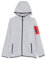CMP, Knit Tech mélange fleece jacket with hood, ARGENTO-RED KISS, D44