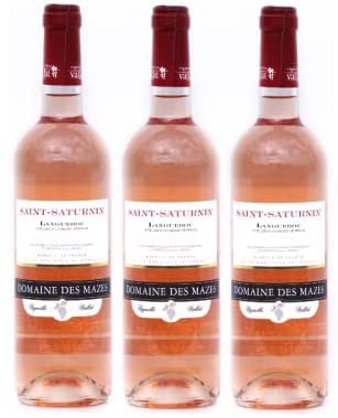 Vin rosé St-Saturnin - Domaine des Mazes - 3 bouteilles