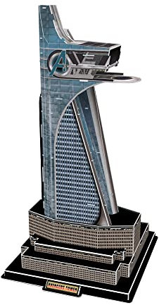 Marvel Studios Avengers Tower 3D Puzzle Age 8+