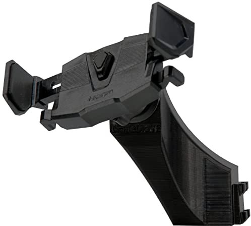 craVeDRIVE Support de téléphone portable pour voiture - 10 x 10 x 10 cm - Compatible avec le Dacia I - Noir - Support de téléphone portable pour voiture