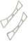 Cabilock 1Pc Camping Edelstahl Kochen Rack Topf Regal Kreuz Bbq Kochen Rack Camping Rack