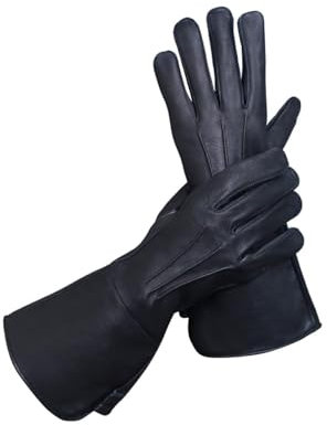 Generic Herren Schwarz Handschuhe, L