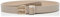 Tommy Hilfiger Damen Gürtel Essential Effortless 2,5 cm Ledergürtel, Beige (Sandalwood), 135 cm