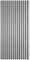 DecorAndDecor Acoustic Slat Wood Wall Panel and Ceiling Panelling Decorative 3D MDF 120 x 60 - Grey