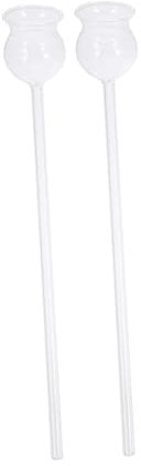 GLEAVI 2stücke Schultrichter Borosilikat-trichter Labortrichter Experimentiertrichter Glas Trichter Für Chemielabor Und Experimente Wiederverwendbar Handwashable