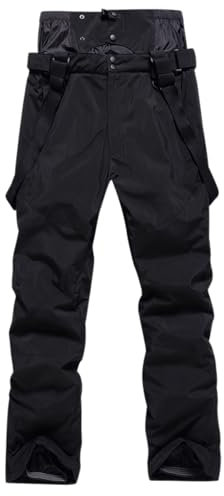 Schneehose Damen, Skihose Herren Damen Outdoor Atmungsaktiv Ski Hosen Für Frauen - Snowboard Hose Männer Wasserdicht Winddicht Warm Schneehose