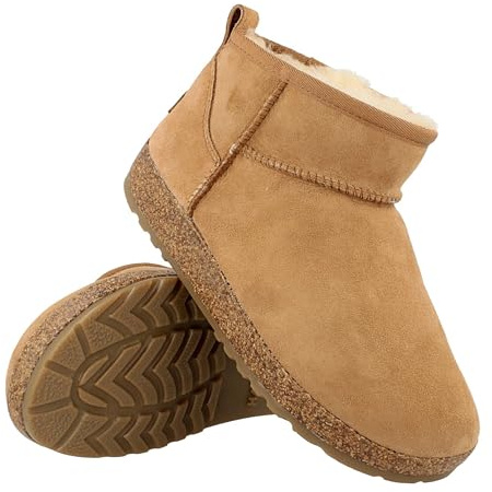 HAFLINGER Lammfell Leder Boots Aino Elsa Outdoor Stiefel unisex