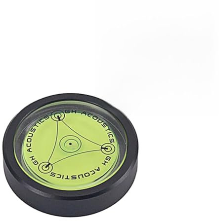 GAROZATION Vinyl Record Spirit Level Turntable Level Aluminum Construction for Record Player Adjustment