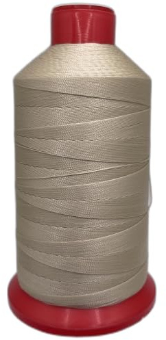 Hilo de coser de poliéster resistente a los rayos UV para tapicería, exteriores, marino (bronceado militar, Tex 135)