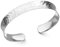 MATERIA by Matthias Damen Armreif Silber 925 breit offen - Armband gehämmert Armspange SA-18