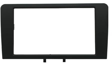 LHyyY Fascia de Radio de Coche para Audi A3 (8P) A3 (8P/8PA) 2008-2012,Kit Embellecedor Panel Salpicadero Radio Estéreo con DVD Coche De 2 DIN