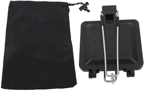 lvifloae Camping, faltbar, Sandwich-Maker, doppelseitige Sandwich-Grillform, japanischer Stil, Toast-Doppelbrot-Grillpfanne, seitliches Pfannen-Design