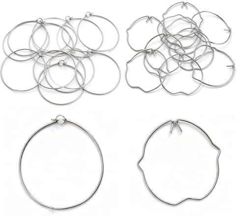 20 Stück Haltefeder-Ringe Verschluss Clips,5.2mm Durchmesser LED Halogen Birnenhalter,Sprengring für GU10 Und MR16 Durchmesser Downlight,LED-Haltering,Federring Lampenhalter für Halogenlampe